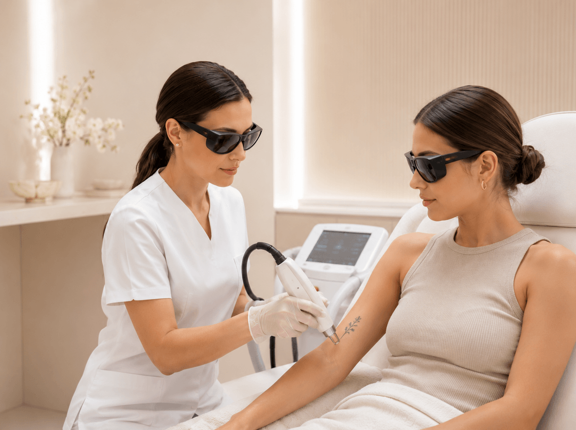 Laser tattoo removal