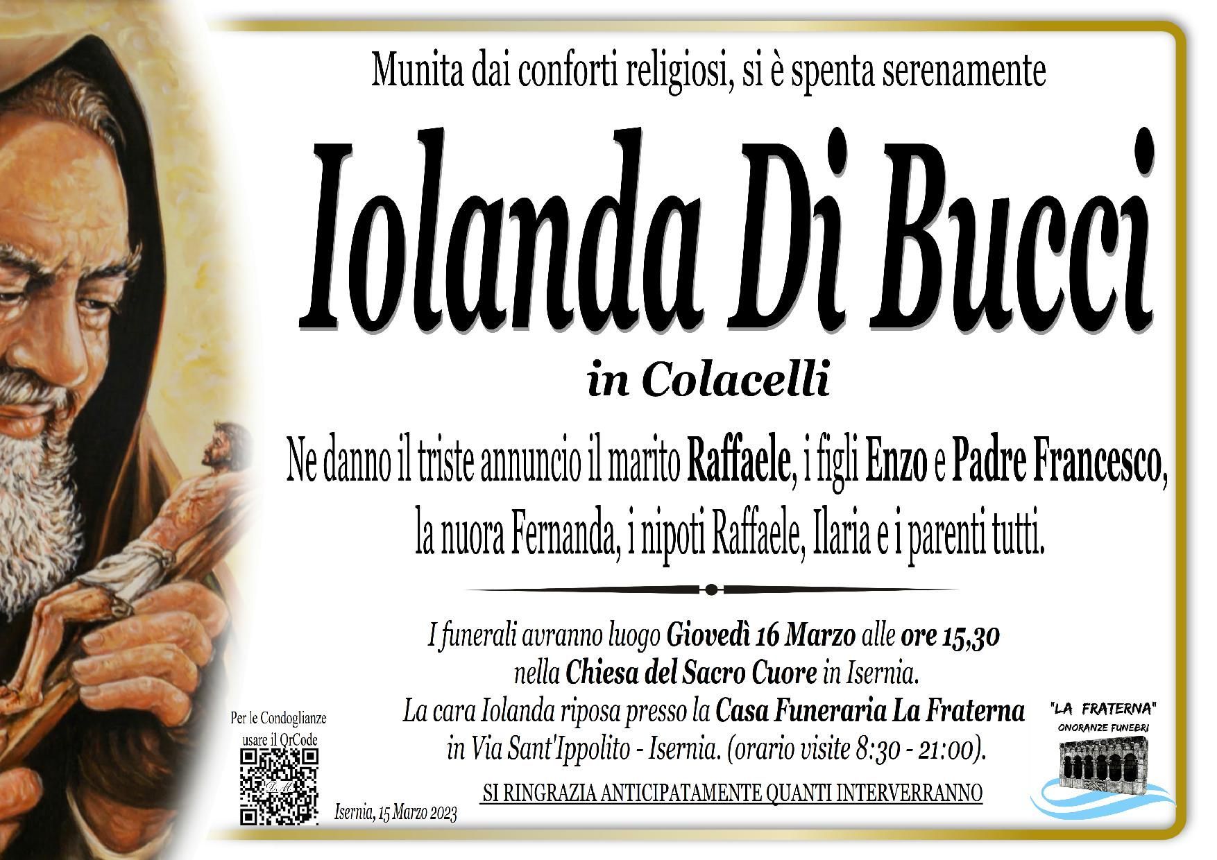 necrologio Di Bucci Iolanda