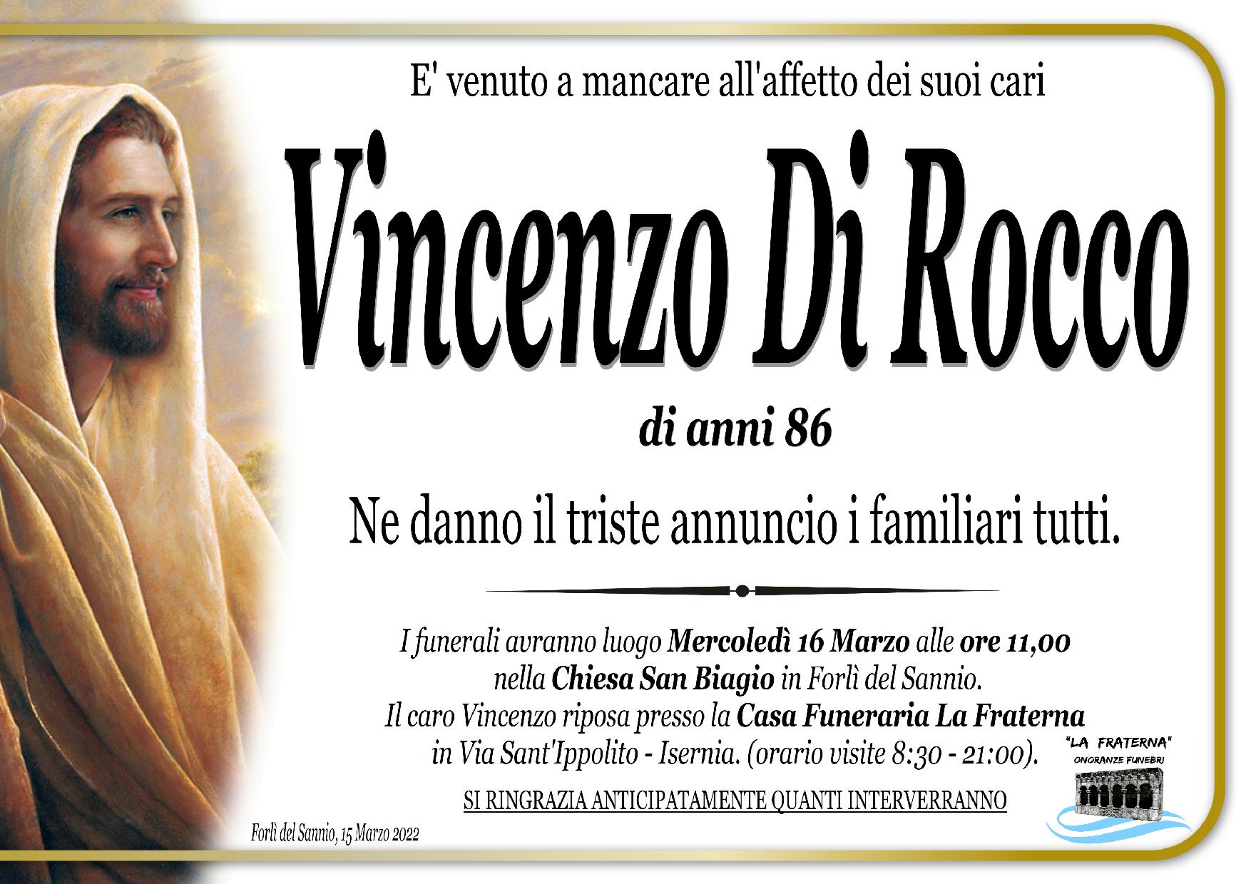 necrologio vincenzo di rocco