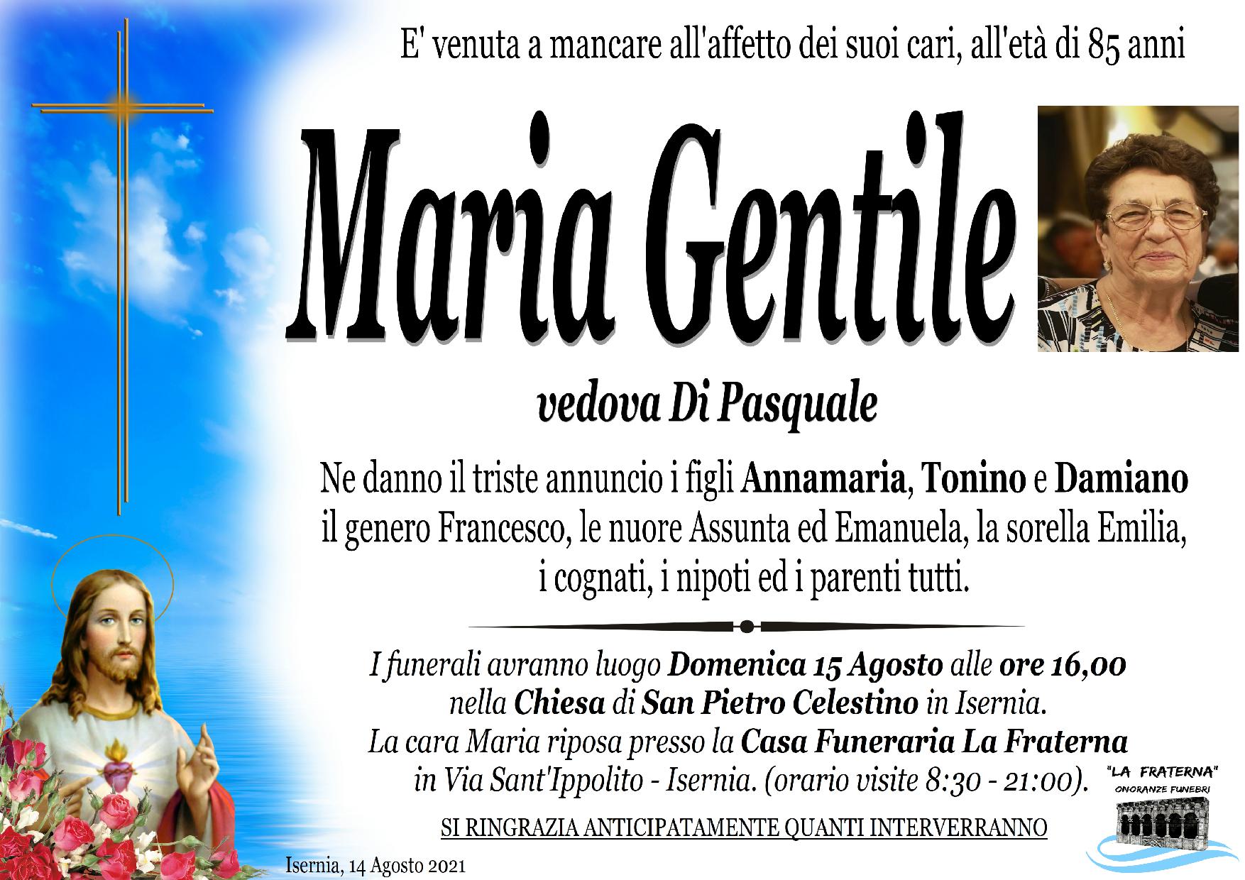 necrologio Mario Gentile