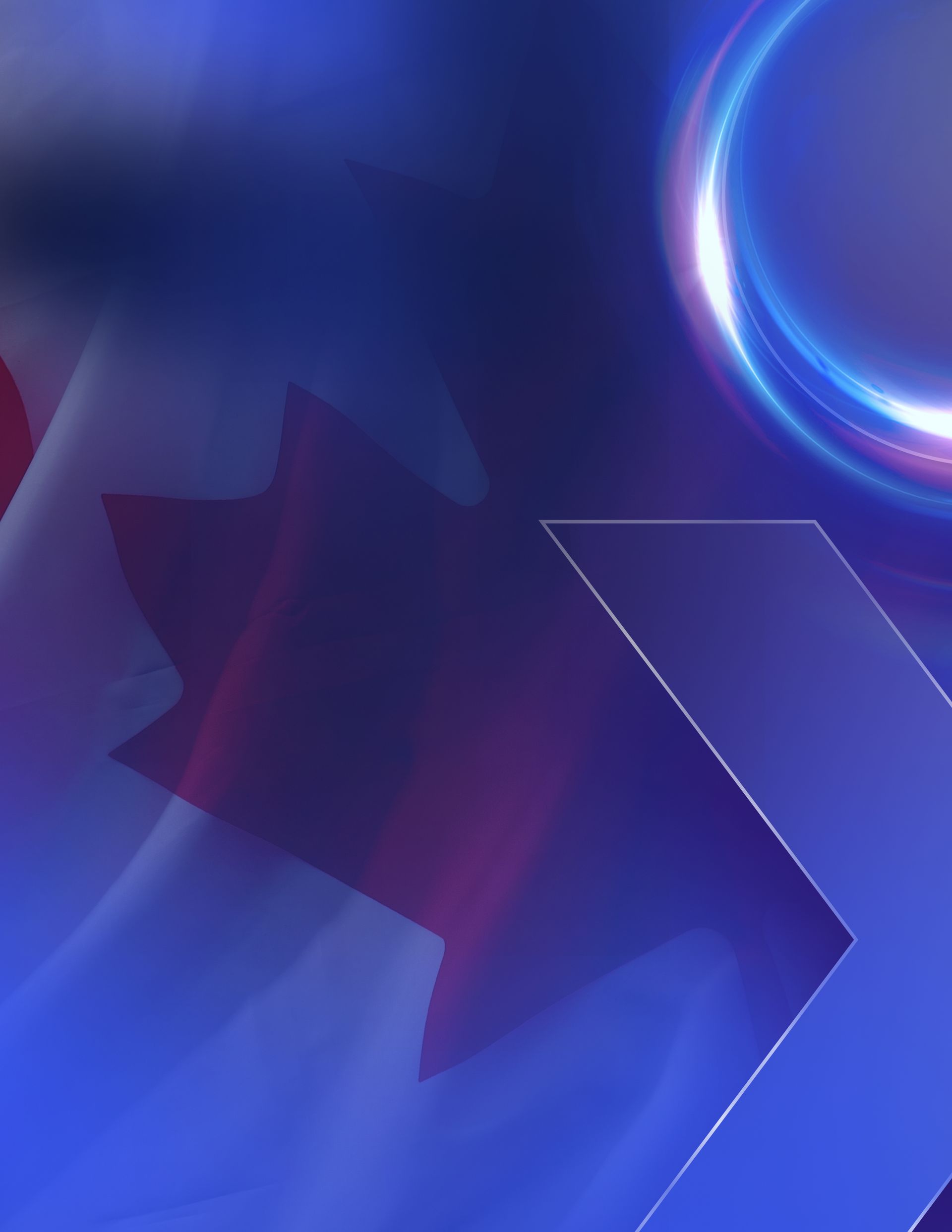 A blue background with an arrow pointing to the right