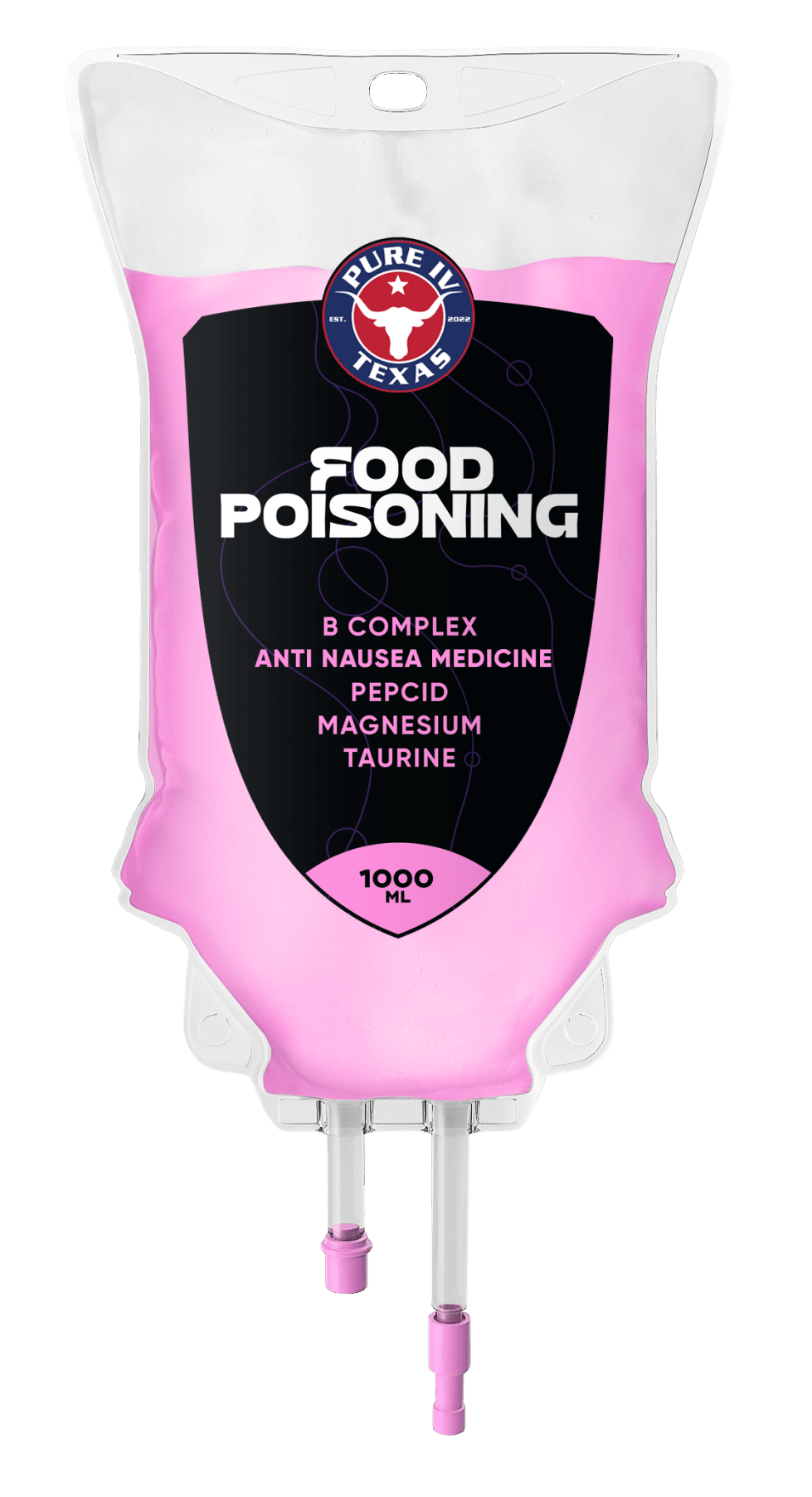 Myer's Cocktail in Pure IV Texas iv for food poisoning