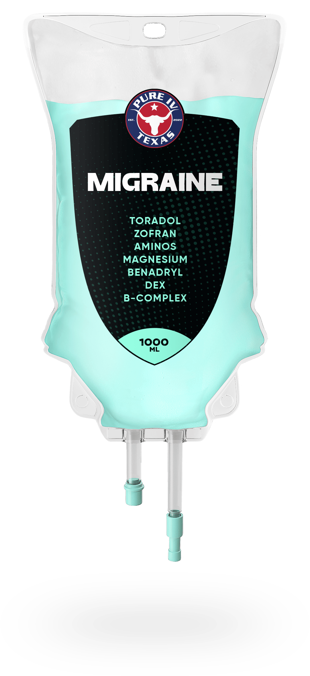Myer's Cocktail in Pure IV Texas iv for migraine