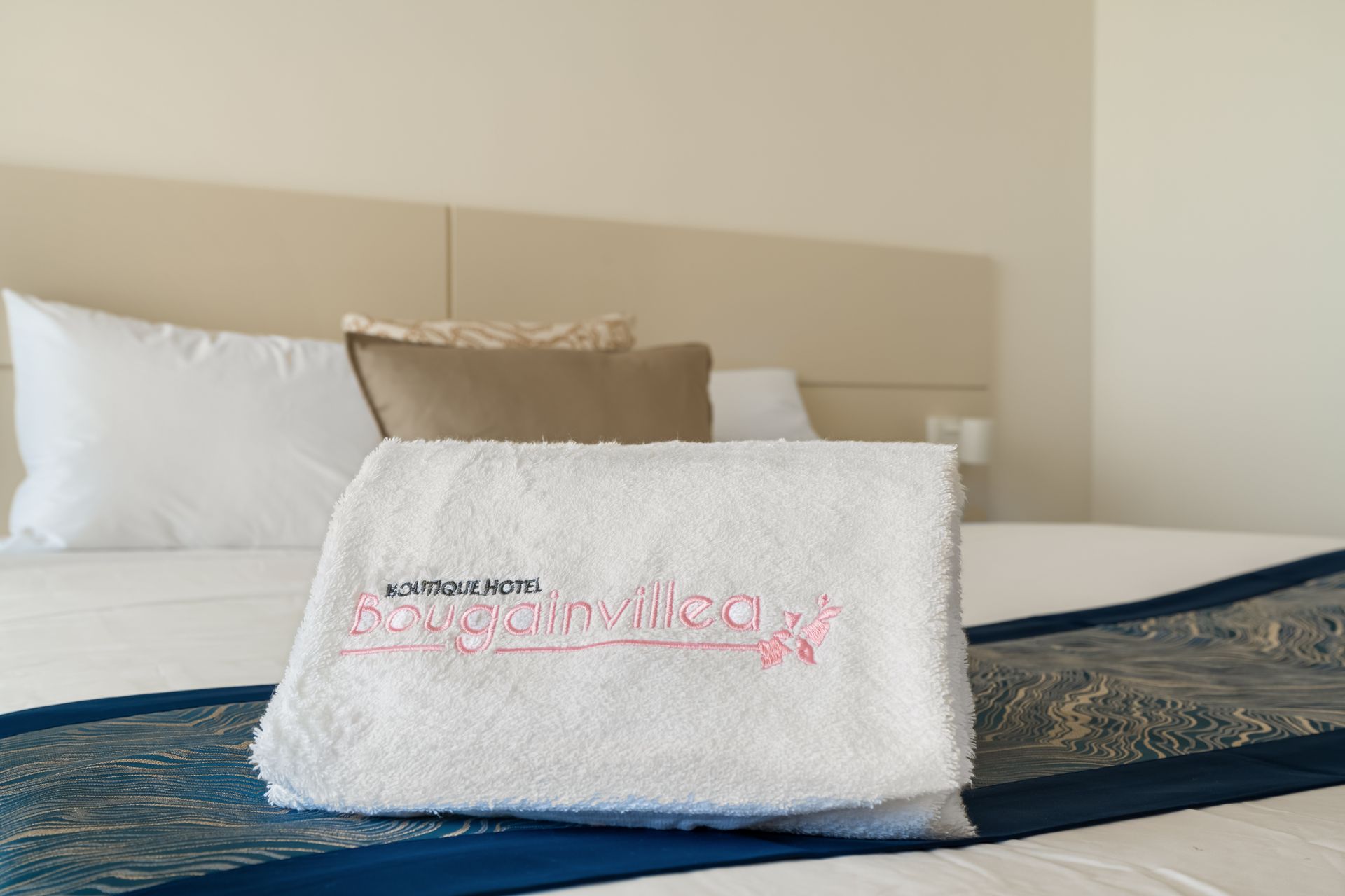 White towel with