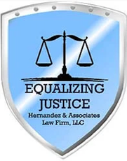 The logo for equalizing justice hernandez & associates law firm llc
