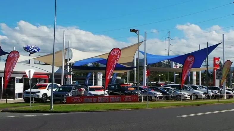 You Are Currently Viewing the Versatility of Carport Shade Structures for Various Vehicles — Jon Wilson Canvas & Shade in Coffs Harbour, NSW