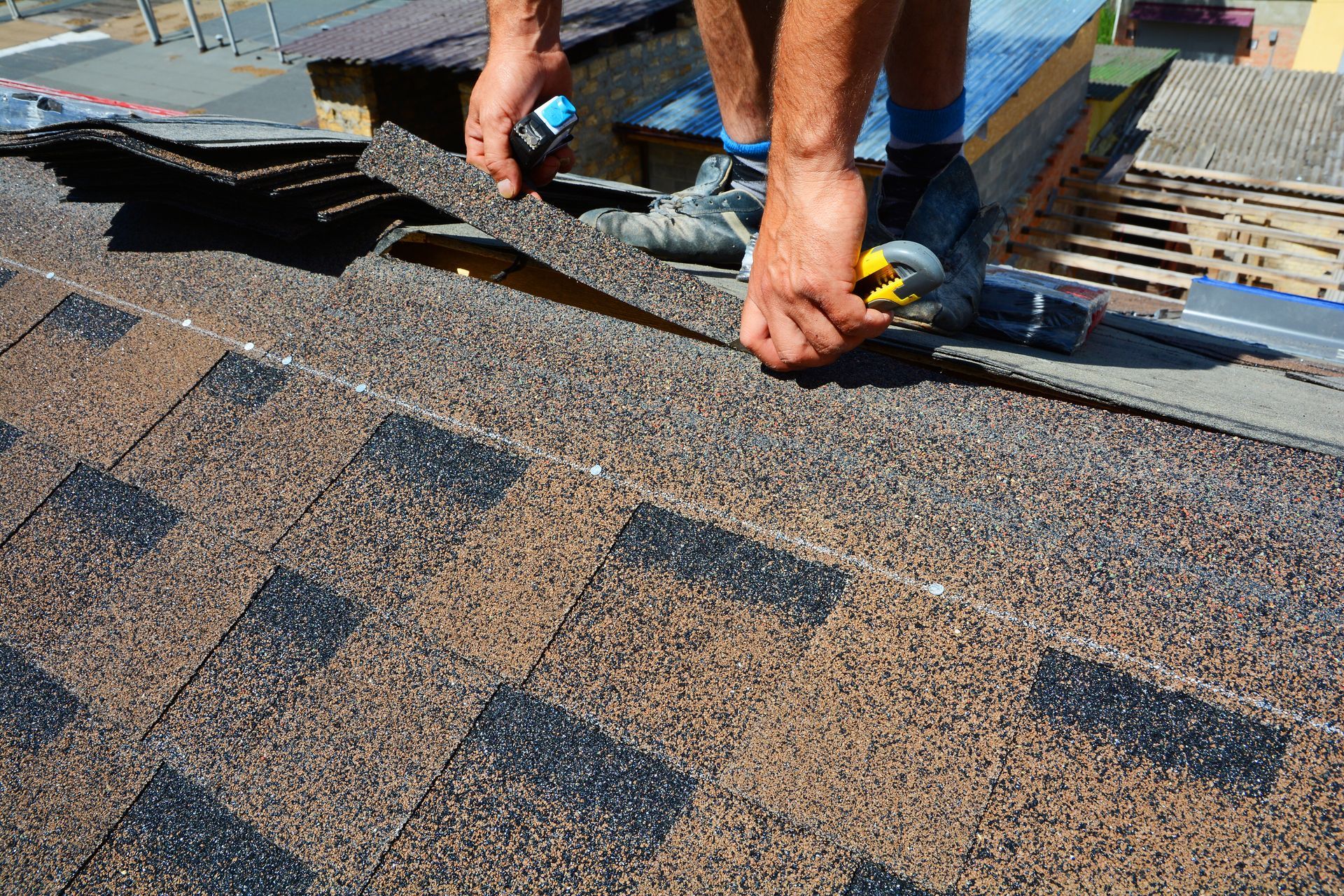 Residential roof installation in in Leesburg, Florida