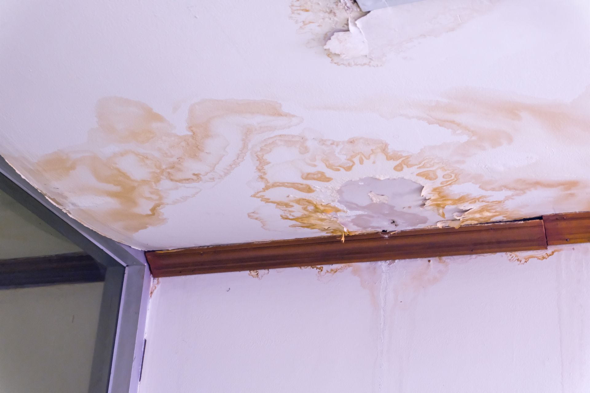 Residential minor roof leak repair in Leesburg, Florida