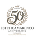 logo 50 anni estetica marenco