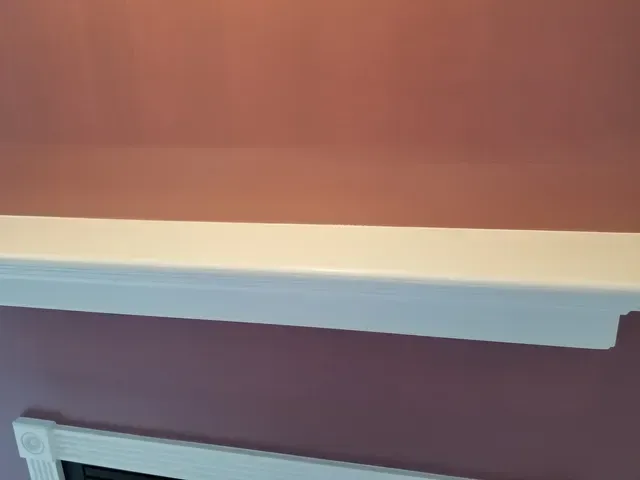 Wall with paint