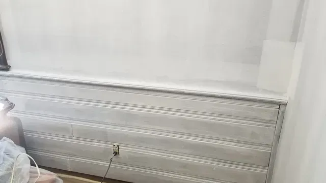 Wall with paint