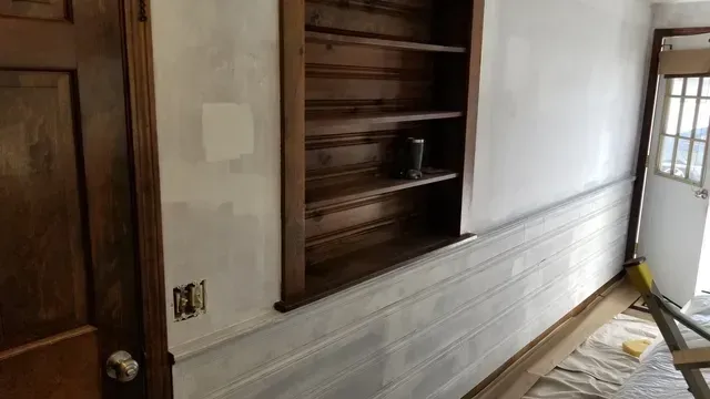 Wall with paint