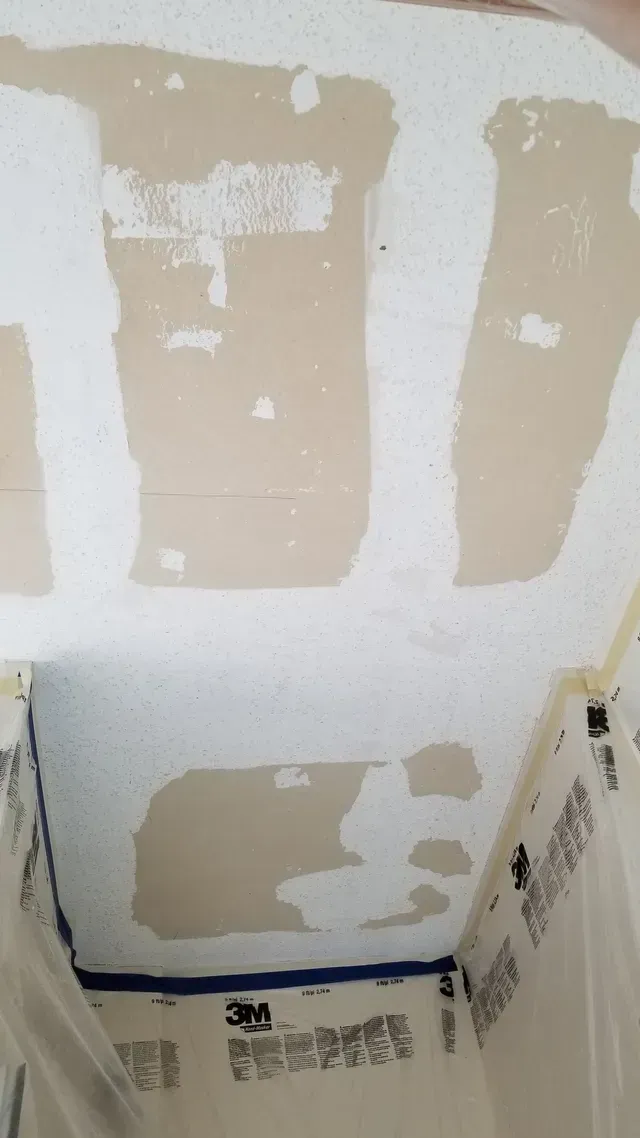 Wall with paint