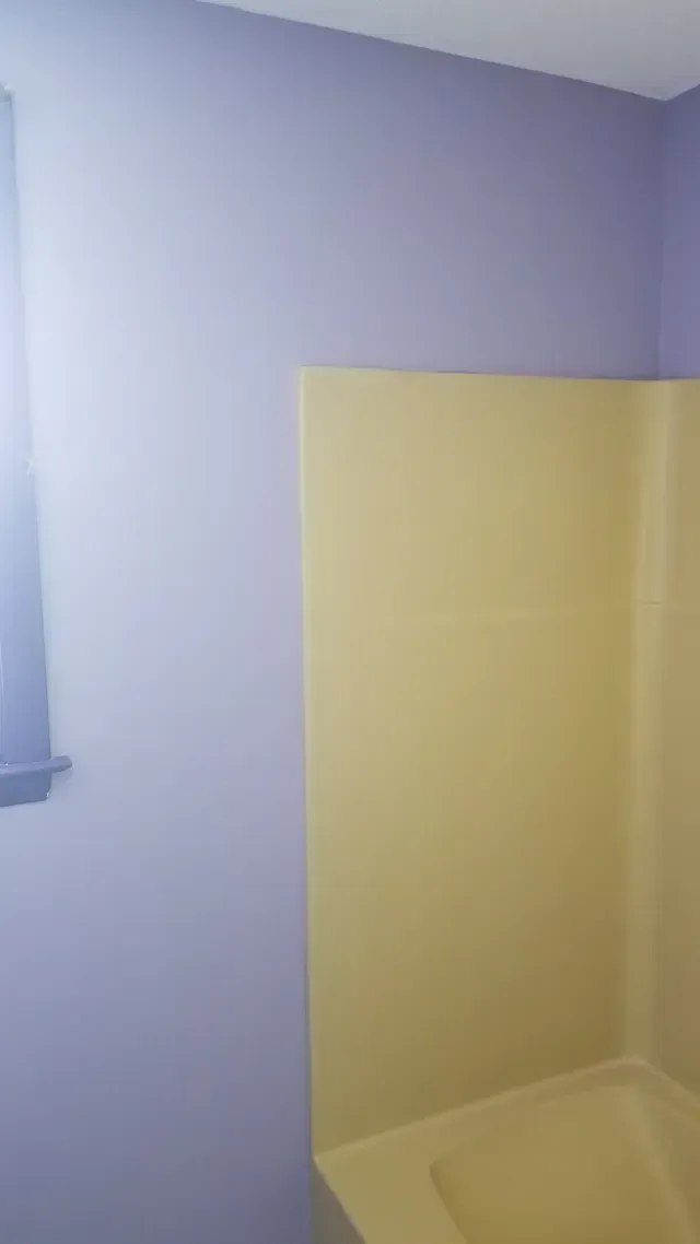 Wall with paint