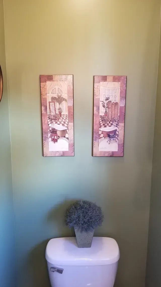 Wall with paint