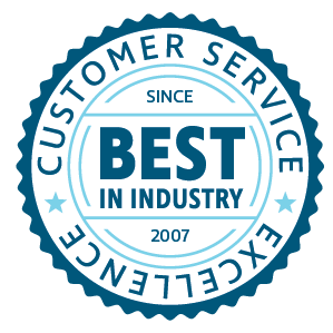 Best in Industry: Customer Service Badge