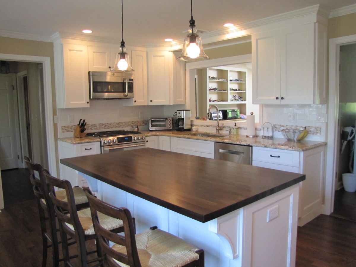 After, wood island top