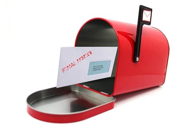Lettera di sfratto per morosità | Avv. Lantieri