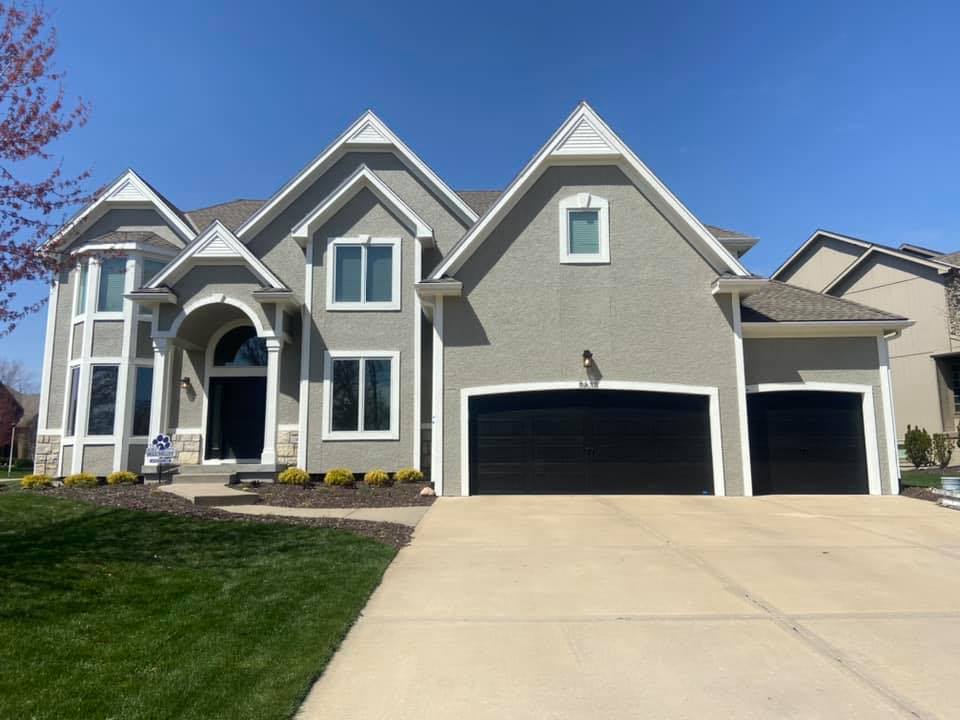Exterior Painting Completed on Beautiful Home