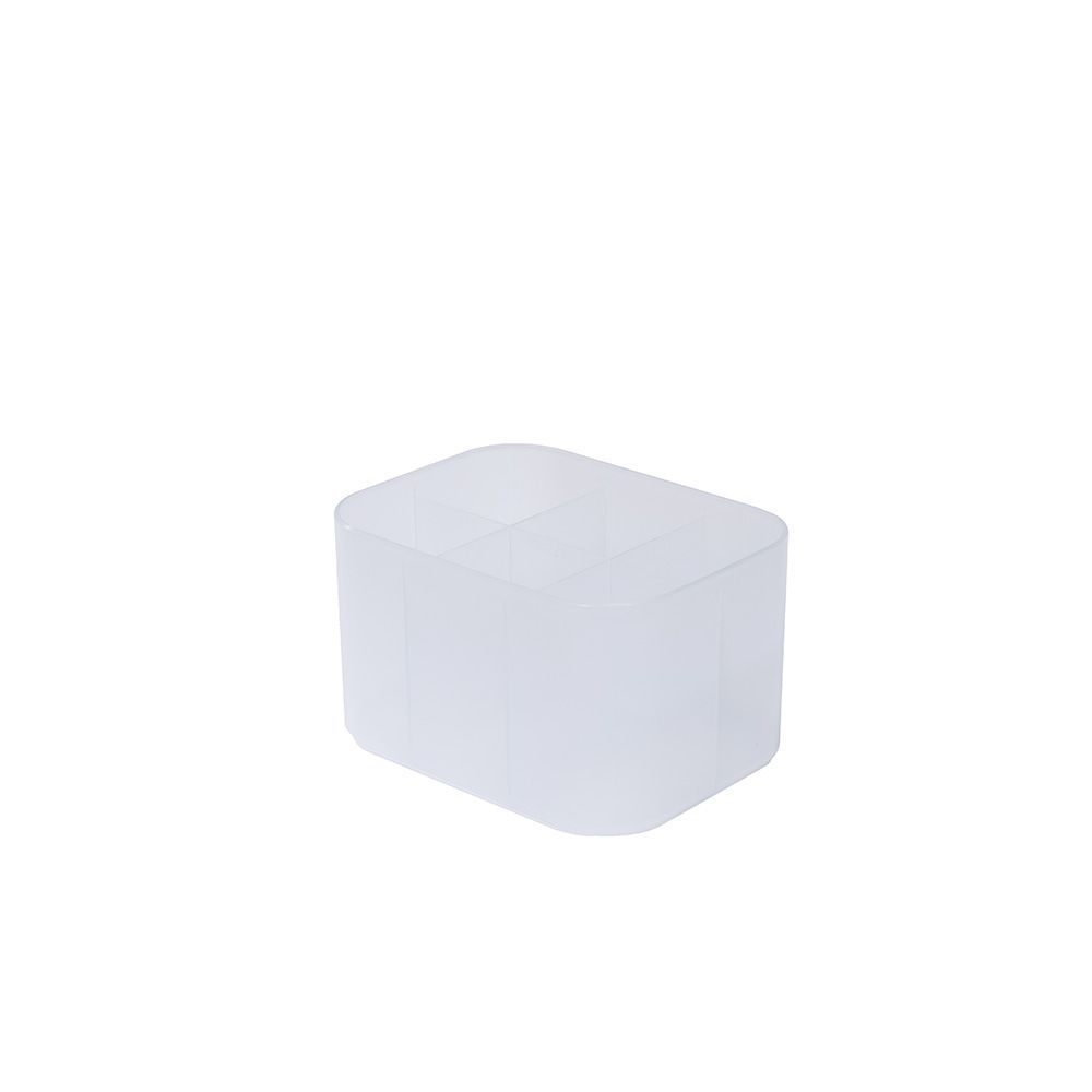 Caja organizadora de plástico con compartimentos