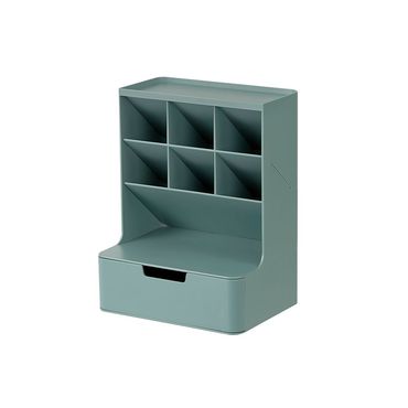 Organizador de material de escritura verde de litem