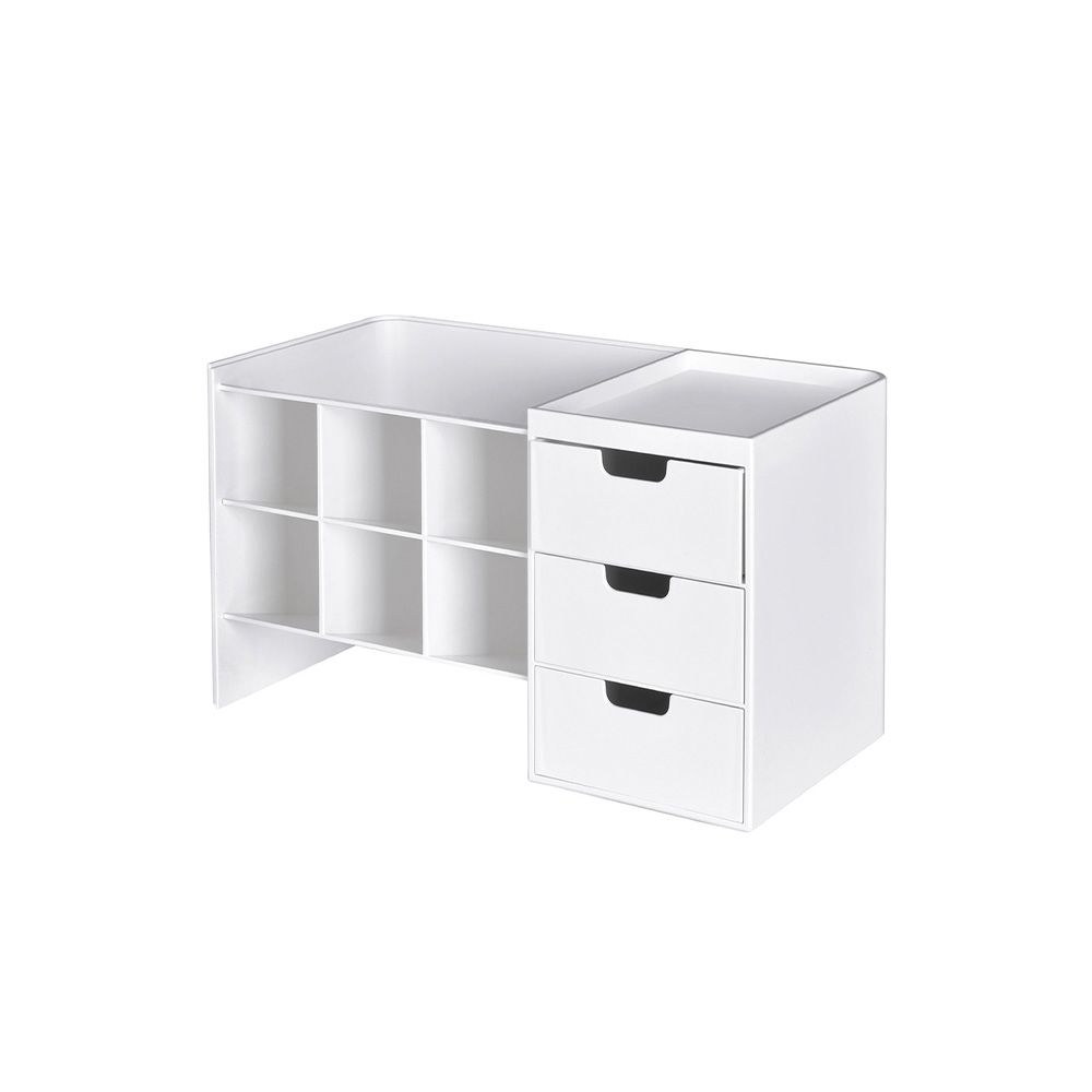 Organizador con 3 cajones y separadores para guardar cosas