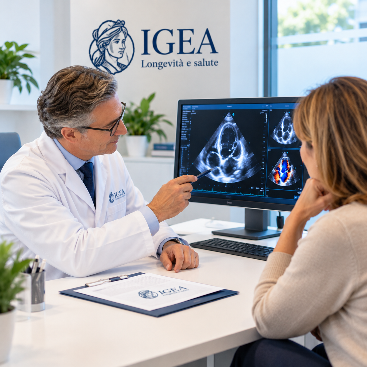 Ecocardiogramma a Piacenza presso IGEA: scopri a cosa serve, come si svolge, quali patologie può evidenziare e come prenotare l'esame. Ecocardiogramma a Piacenza presso IGEA: scopri a cosa serve, come si svolge, quali patologie può evidenziare e come prenotare l'esame.