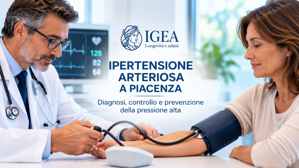 Ipertensione arteriosa a Piacenza: pressione alta, fattori di rischio, diagnosi e controlli cardiologici presso IGEA.