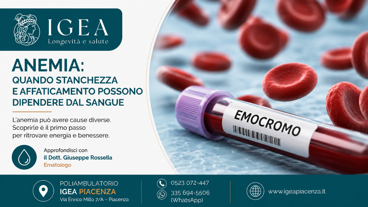 Anemia: quando stanchezza e affaticamento possono dipendere dal sangue