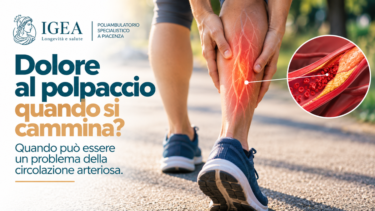 Dolore al polpaccio quando si cammina: quando può essere un problema della circolazione arteriosa