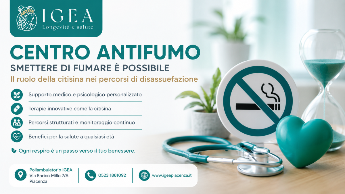 Centro Antifumo: smettere di fumare è possibile. Il ruolo della citisina.