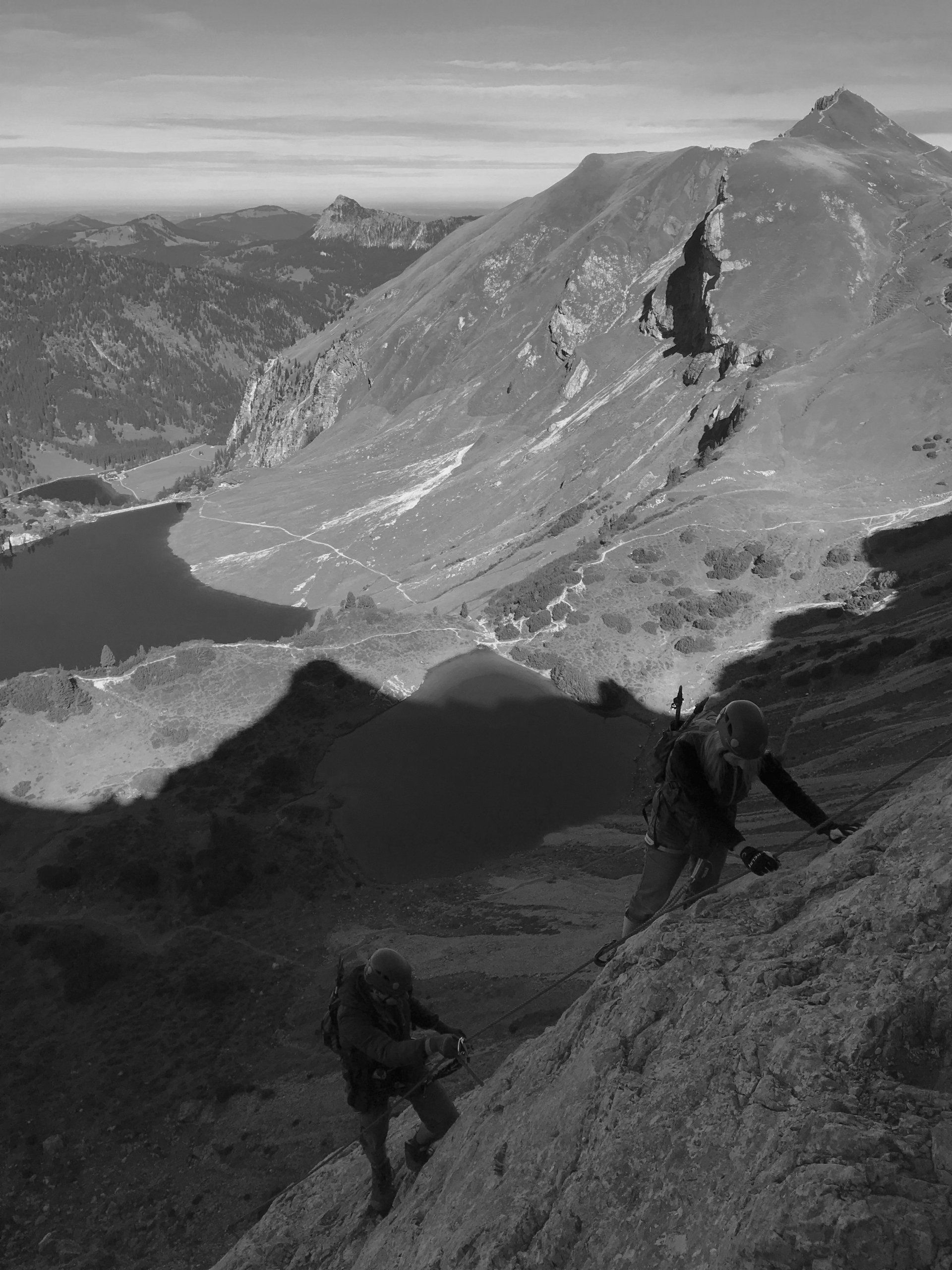 Klettersteig Lachenspitze Nordwand