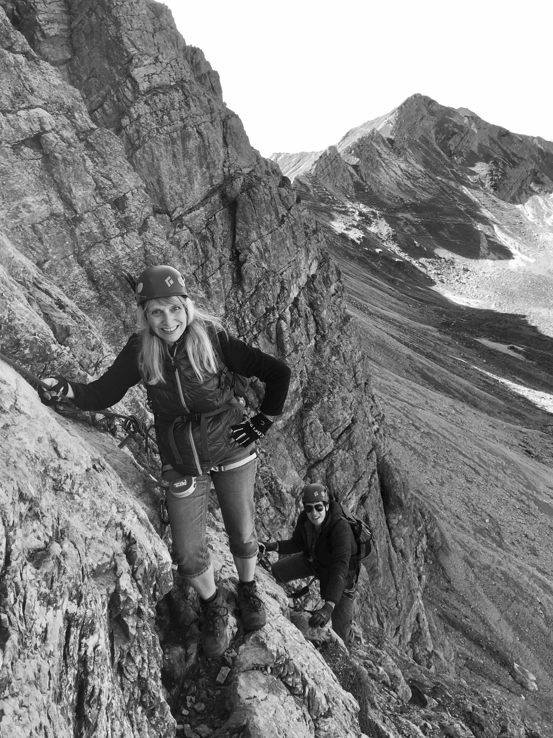 Klettersteig Lachenspitze Nordwand