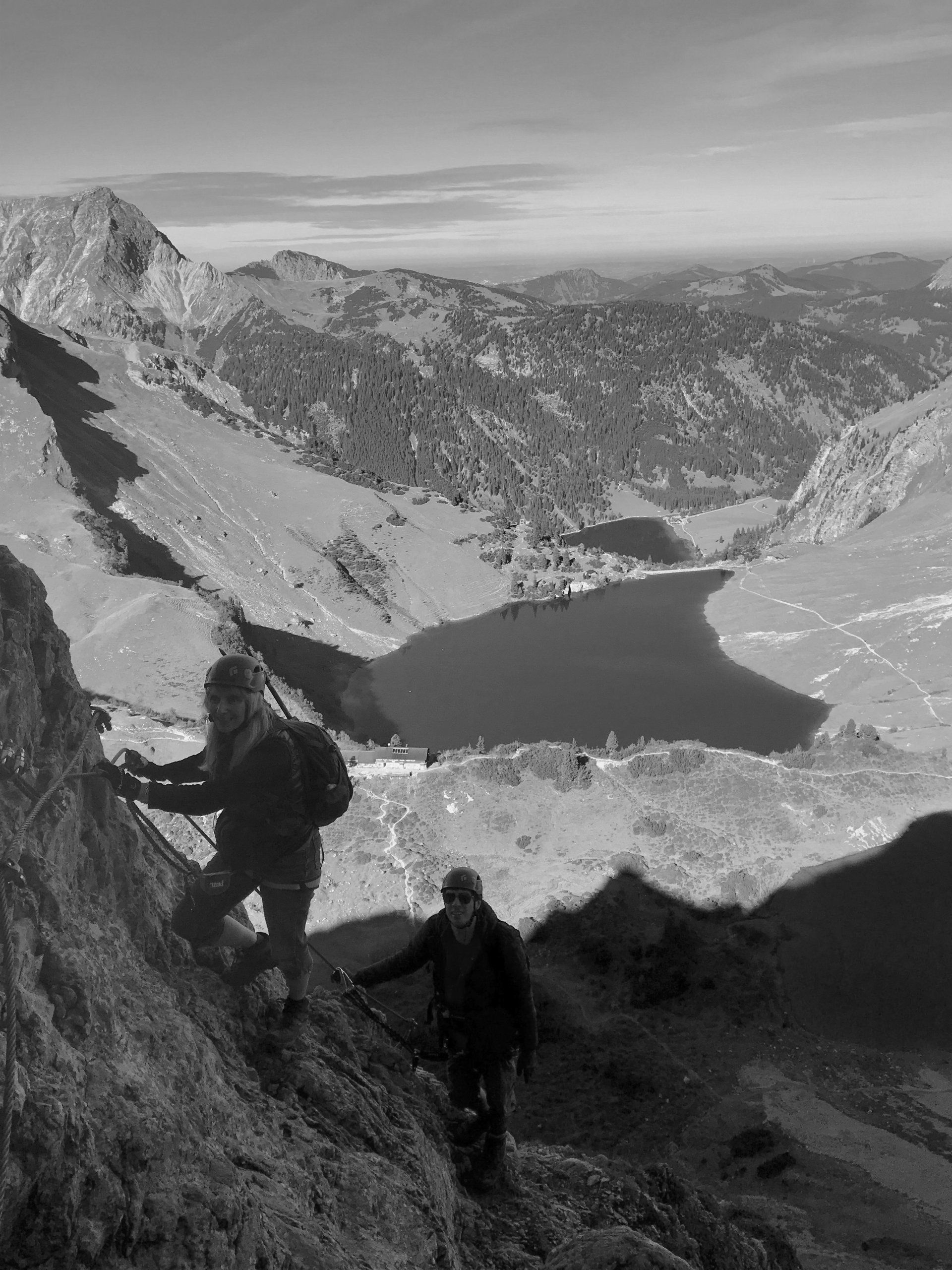 Klettersteig Lachenspitze Nordwand