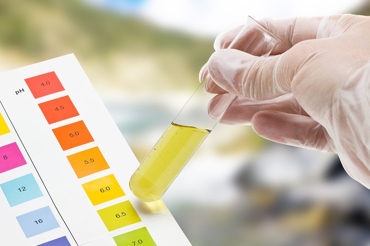 PH water test