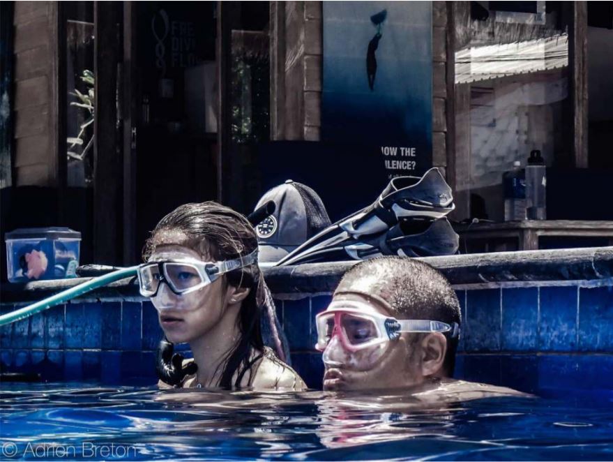freediving taiwan pool training