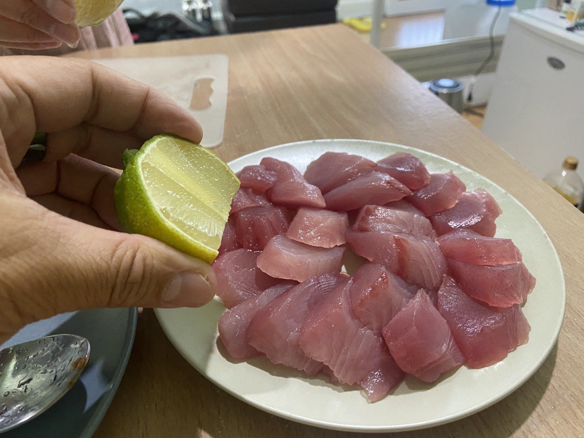 Cheap sashimi on Xiaoliuqiu