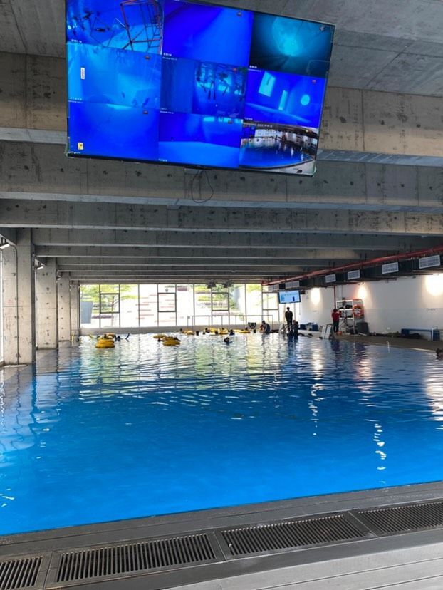 divehub pool dongguan china view from above