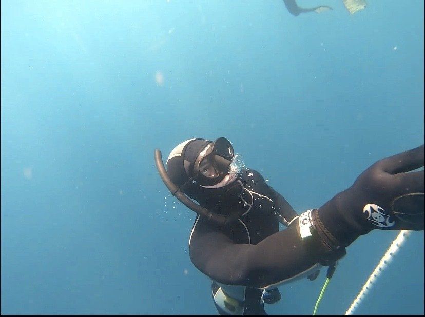 freediving taiwan ascending