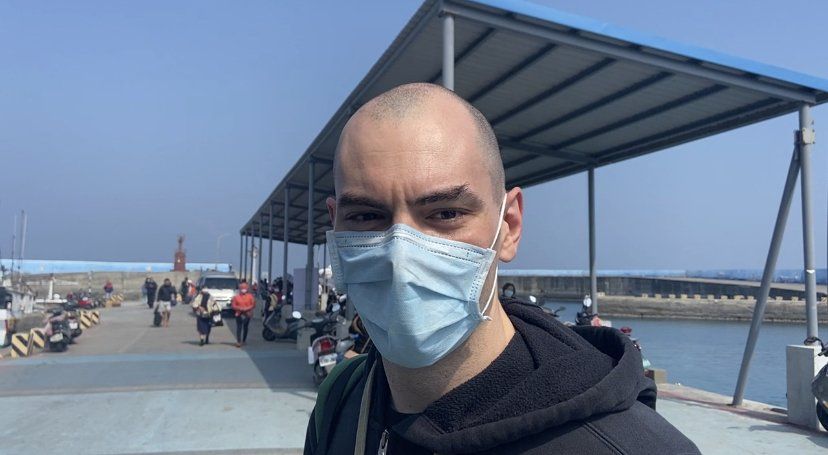 freediving taiwan ferry picked up