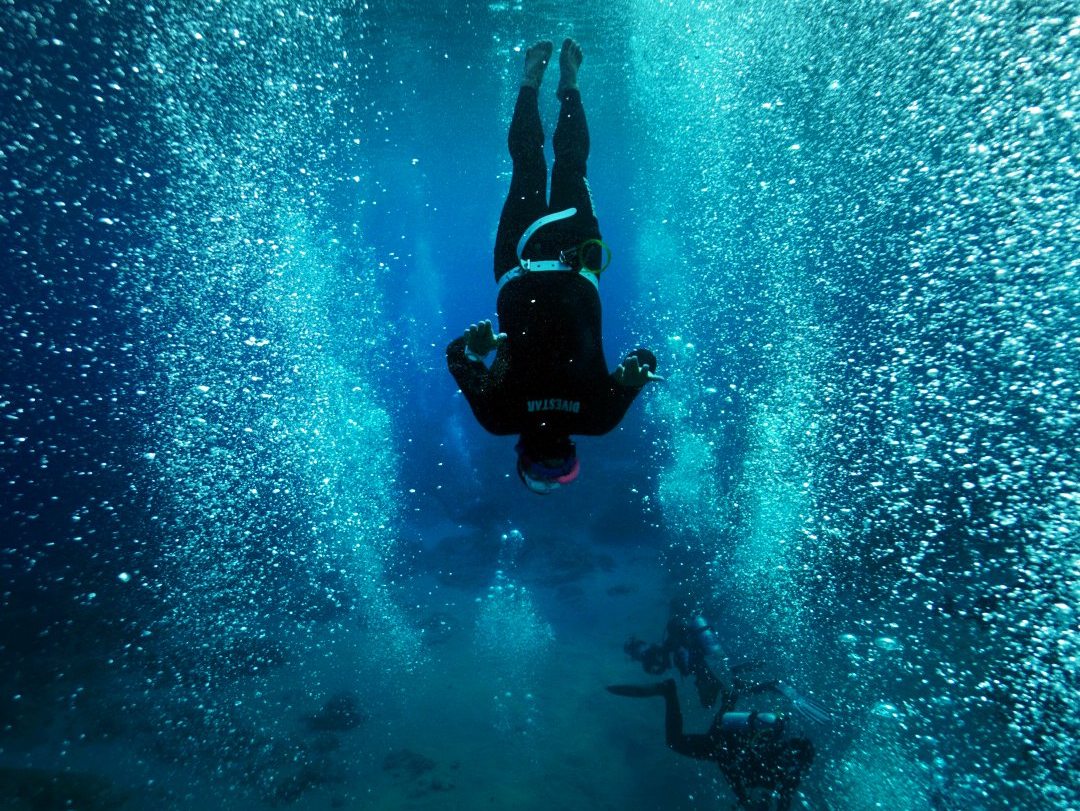 freediving on xiaoliuqiu