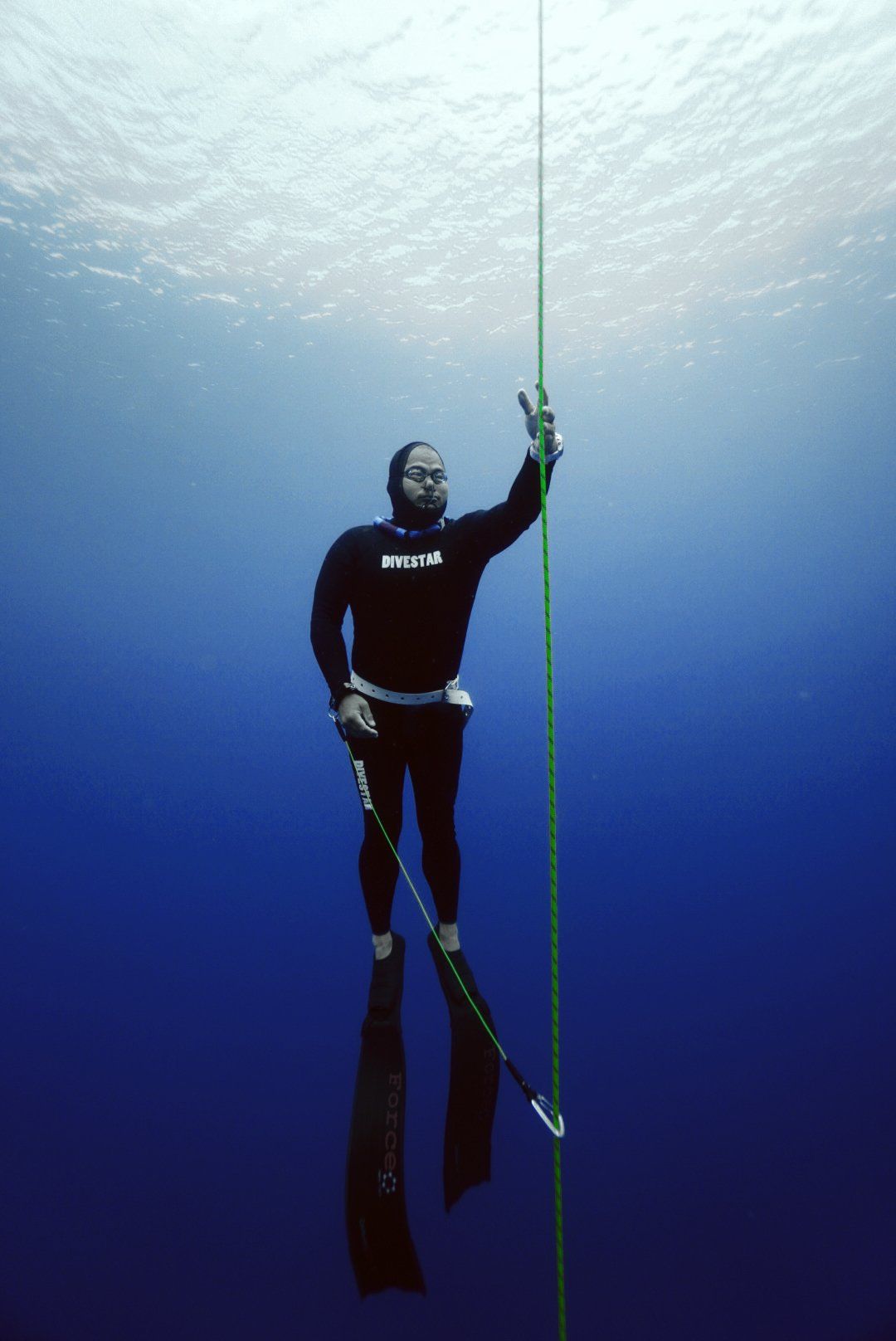 line diving