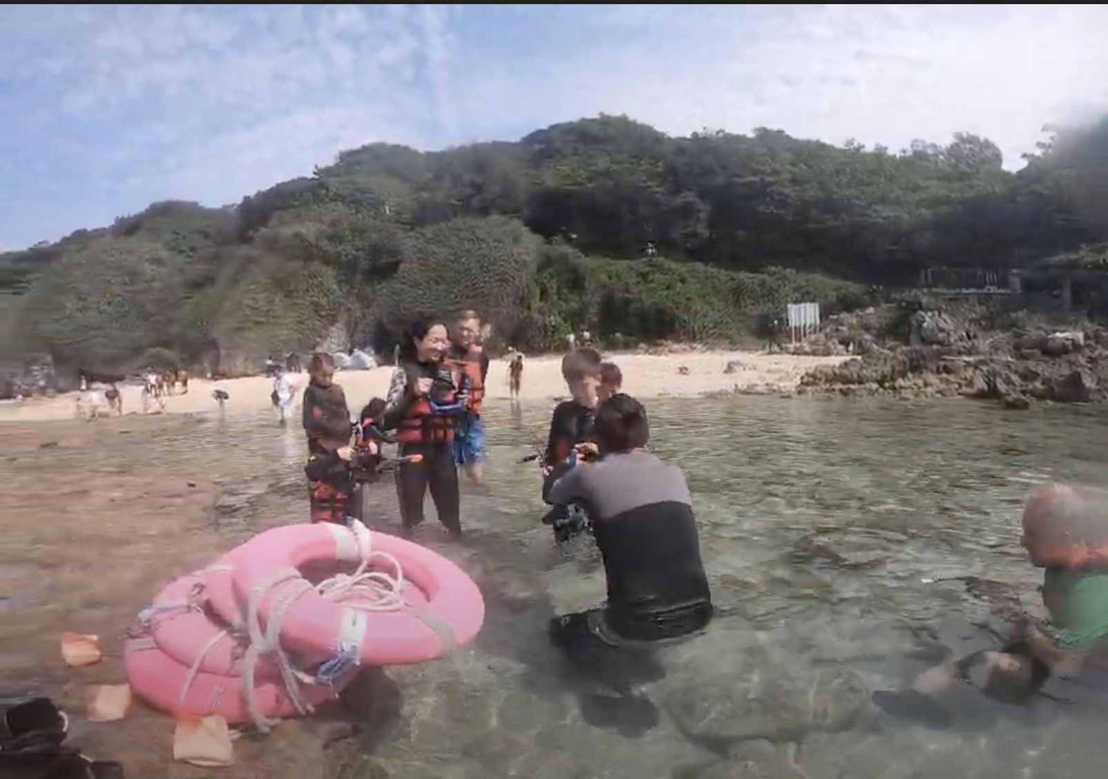 Snorkelling on Xiaoliuqiu
