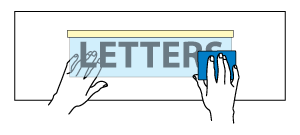 Handen maken het woord