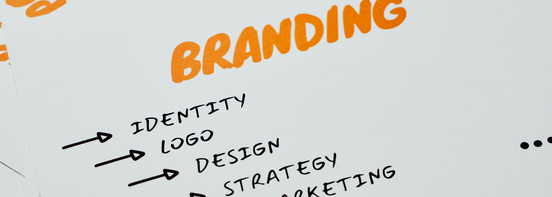 Picture of list for branding. 