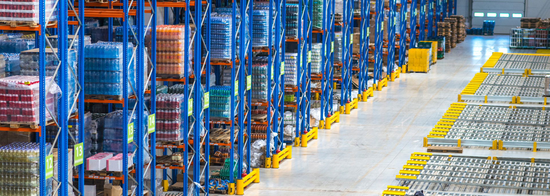 Picture of storage racks. Picture of storage racks.