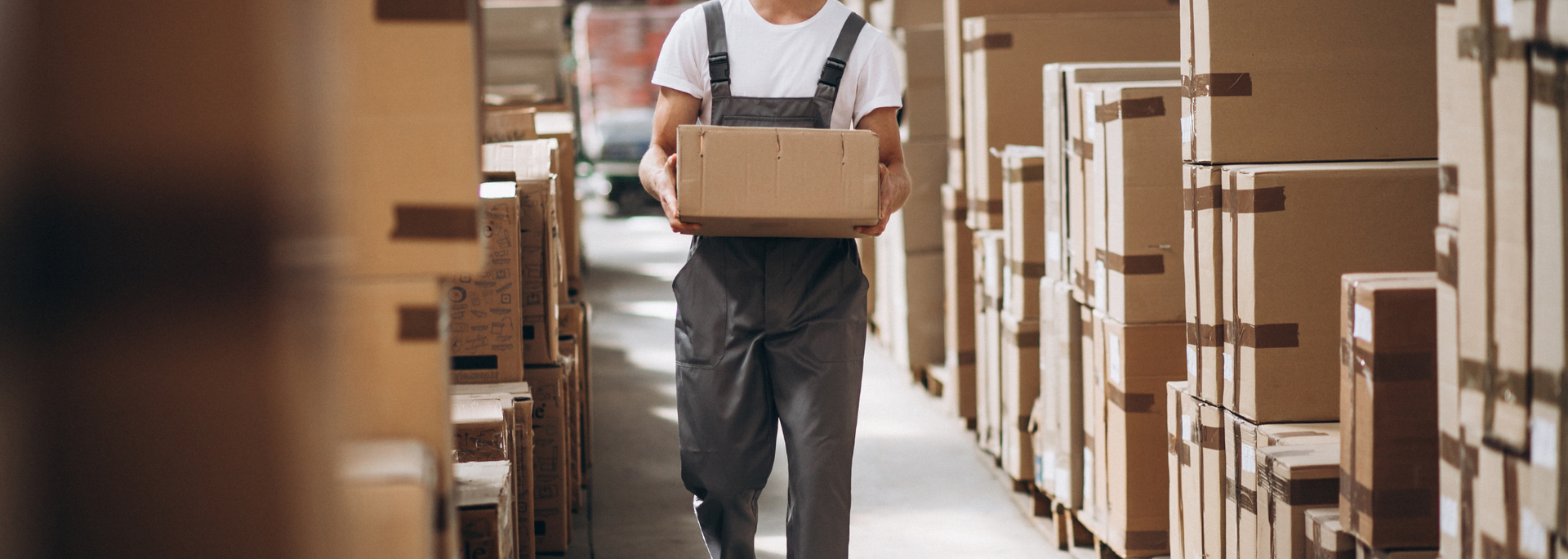 Picture of a warehouse with lots of stock. Picture of a warehouse with lots of stock.
