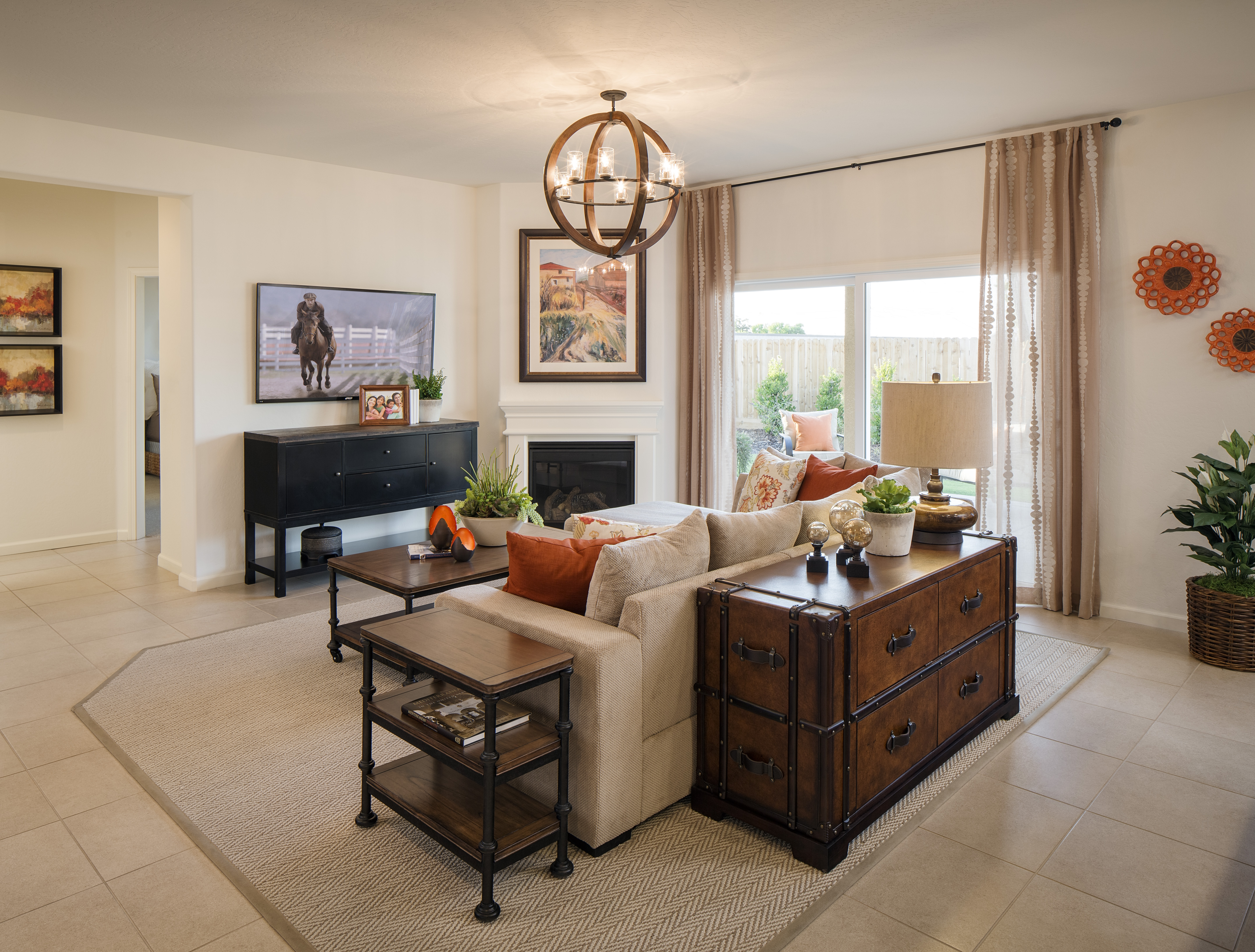 Furnished Living Space | San Joaquin Valley Homes