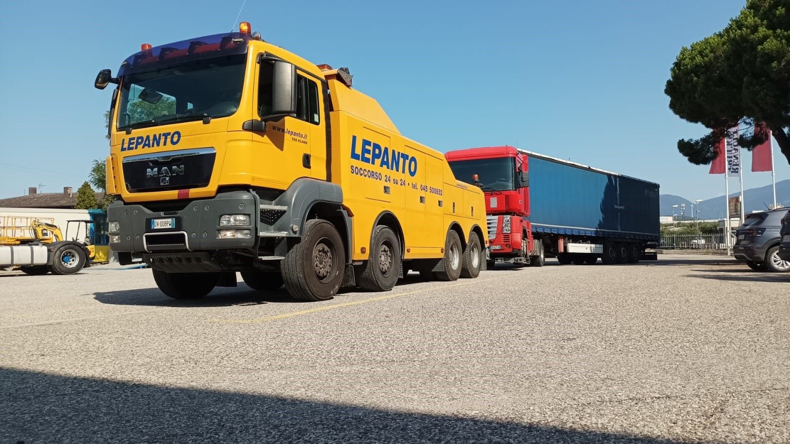 Soccorso mezzi pesanti