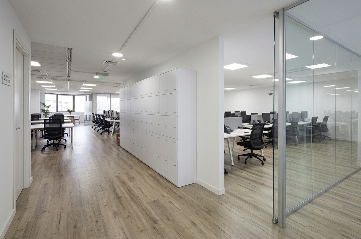 diseño interior corporativo para empresa moderna